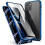 Magnetic Double Case for iPhone 13 Silver 6