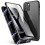 Magnetic Double Case for iPhone 13 Silver 7