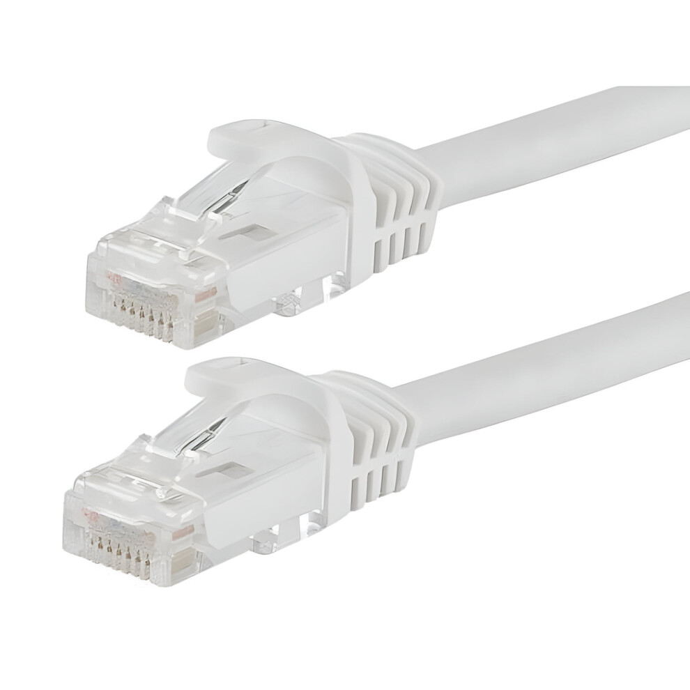 Cat6 Ethernet Patch Cable 100 Ft White 940684134335