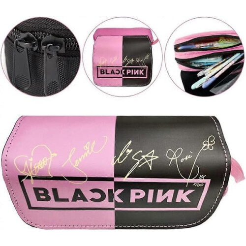 Blackpink canvas pencil case large capacity 1