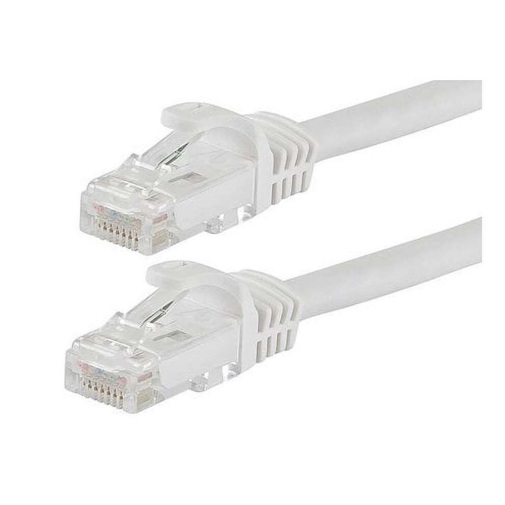 Cat6 Ethernet Patch Cable 50 Ft White 940684134304