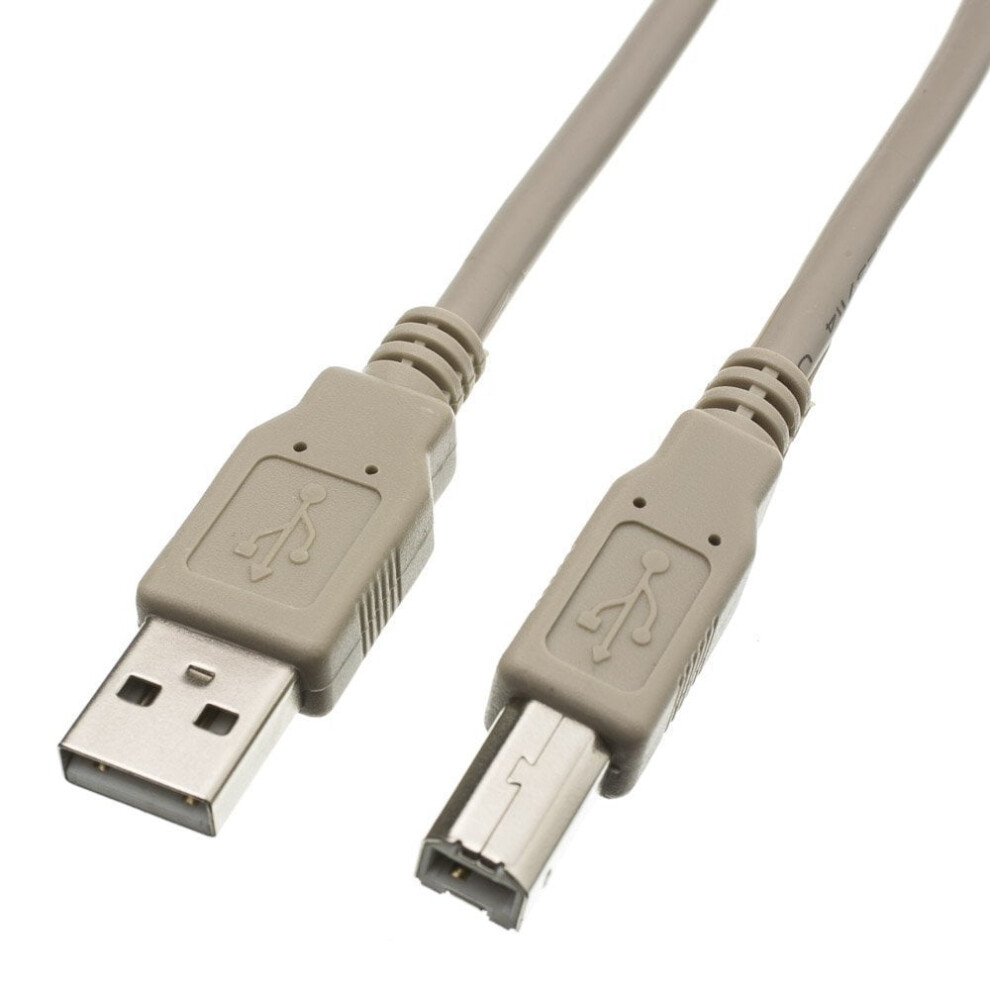 Usb 2.0 Printer Cable 15 Feet Compatible With Dell Kodak 940684135592