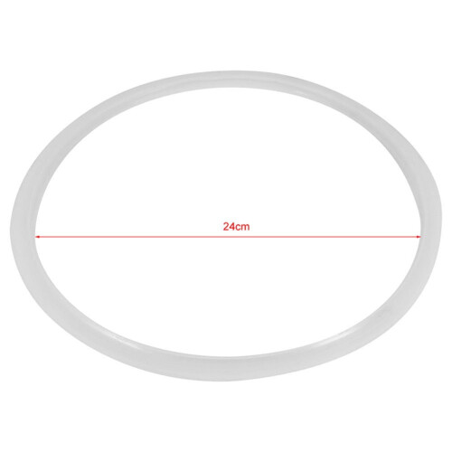 Fule18-32cm Σιλικόνης για Οικιακή Χύτρα Ταχύτητας, Διαφανής Ανταλλακτική Φλάντζα από