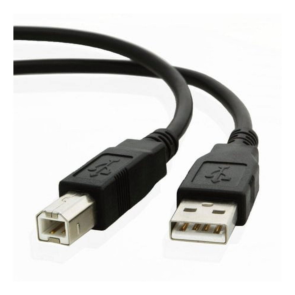 Usb 2.0 Cable For Canon Pixma Mg2520 Printer 3 Ft Black 940684134861
