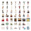 Waterproof Taylor Swift stickers 100 sheets 3