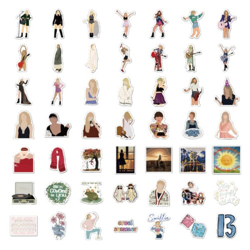 Waterproof Taylor Swift stickers 100 sheets 2
