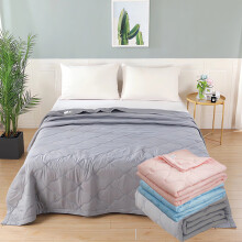 GFHFHITJ Zomerdekbed voor tweepersoonsbed (Queen size), verkoelend dekbed, zacht zomerdekbed van lichtgewicht microvezel, wasbaar, modern patroon