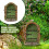 Pixie elf fairy miniature garden door 1 piece 2