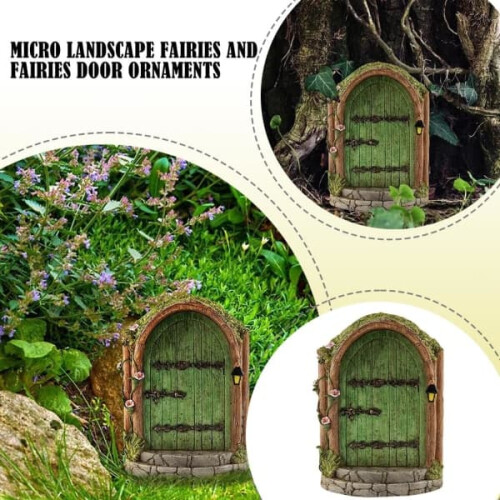 Pixie elf fairy miniature garden door 1 piece 2