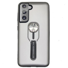 Samsung Galaxy S21 Plus case with holder silver