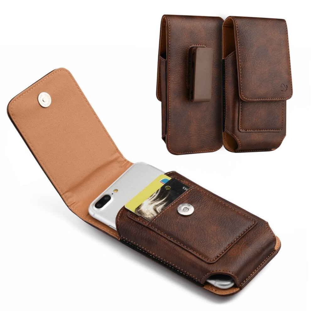 Iphone 8/7/6/6S Vertical Horizontal Case With Belt Clip Black 940684133291