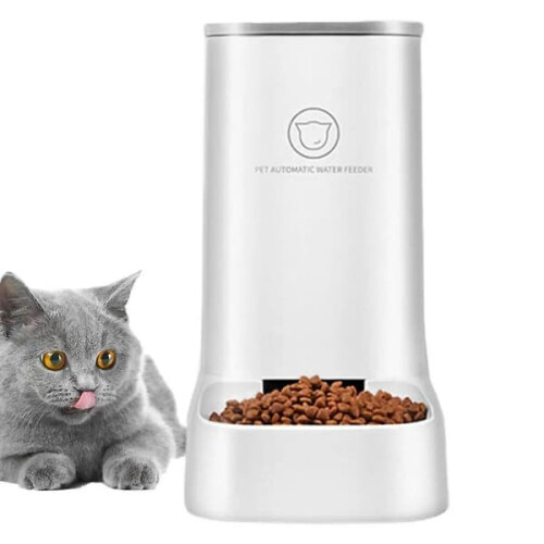 Automatic Cat Feeder Opaque Gravity Dispenser 5L