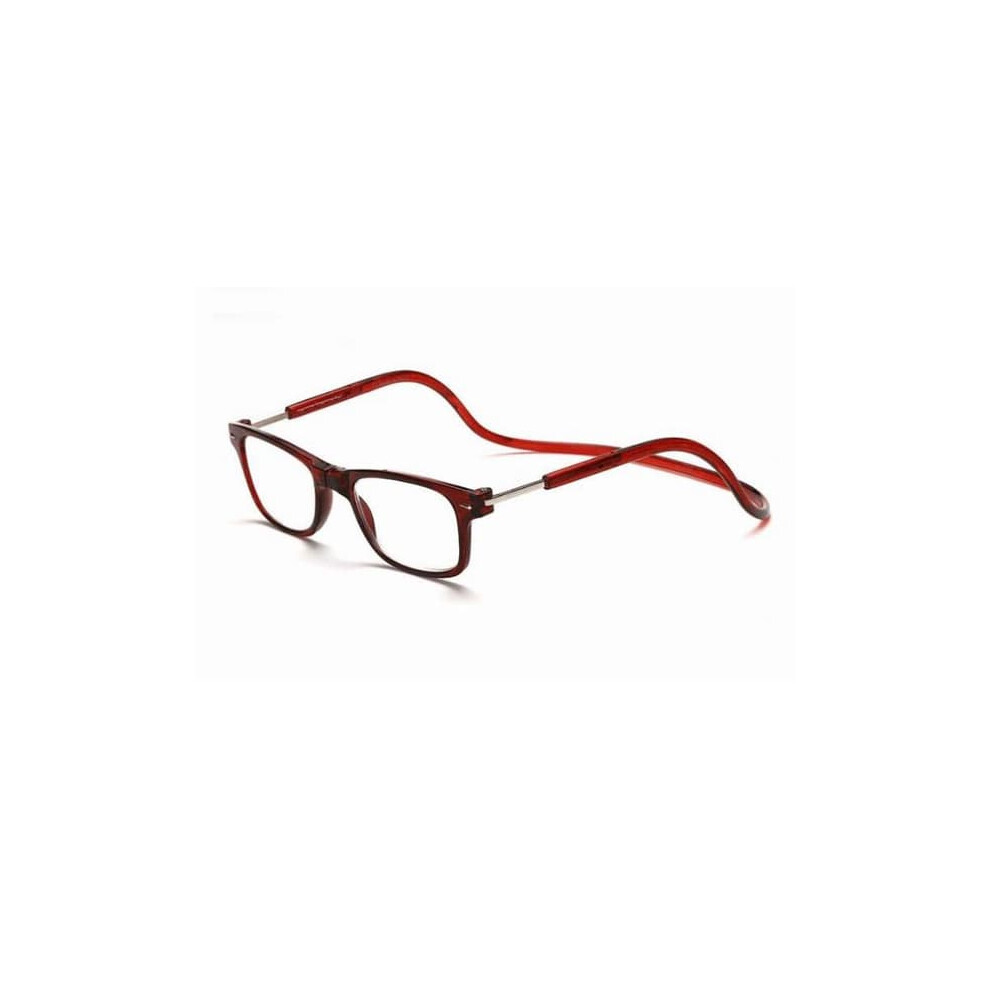 Magnetic Reading Glasses 3.5 Burgundy 962029686309