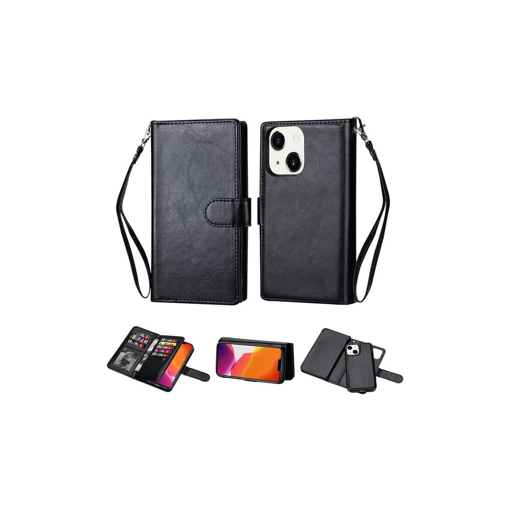 Iphone 13 Mini Wallet Case 9-Card Black 962029686989