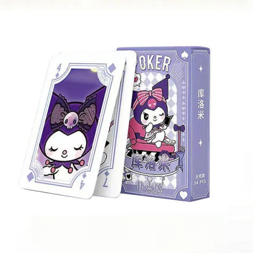 Kuromi playing cards Sanrio 4 pcs 1