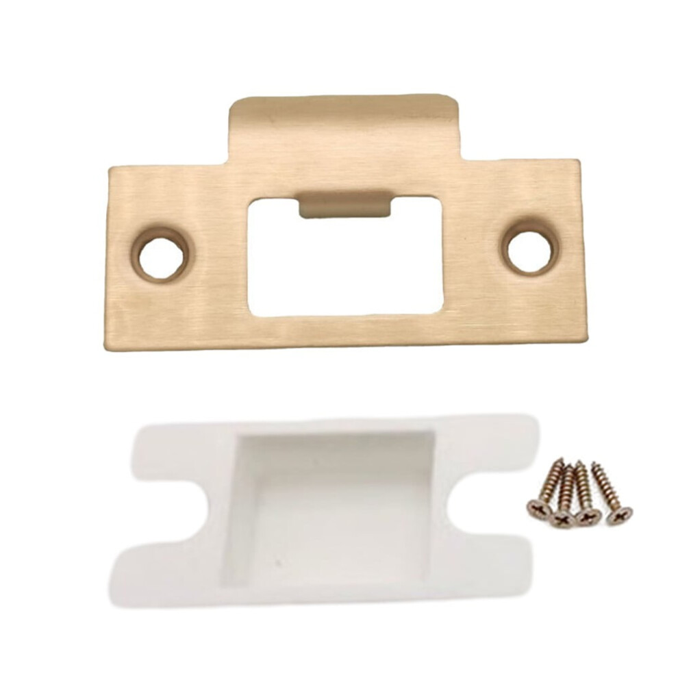 Door Reinforcement Plate With Screws For Deadbolt Cover 972745994602