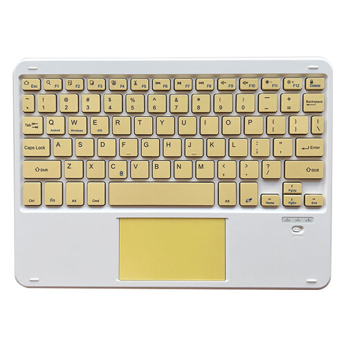 Wireless Bluetooth Keyboard with Touchpad 104 Keys