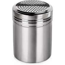 Stainless Steel Salt Shaker for Seasonings 1 Pack