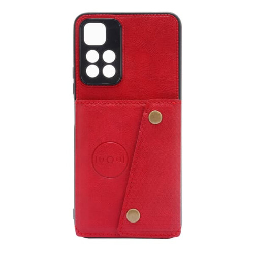 Xiaomi Redmi Note 11 Pro 5G case with card holder red