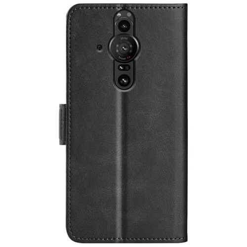Θήκη πορτοφολιού SKALO συμβατή με Sony Xperia PRO-I Premium - Μαύρο 2