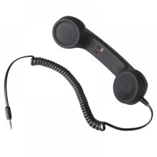 Retro Cell Phone Handset 3.5mm Anti-Radiation Receiver for
