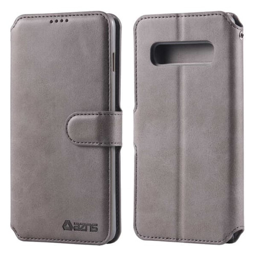 Rugged Wallet Case for Samsung Galaxy S10 Red 1