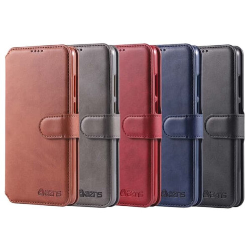 Rugged Wallet Case for Samsung Galaxy S10 Red 2