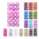 Pink Christmas Tree Ornaments 36pcs 1.57 inch 1