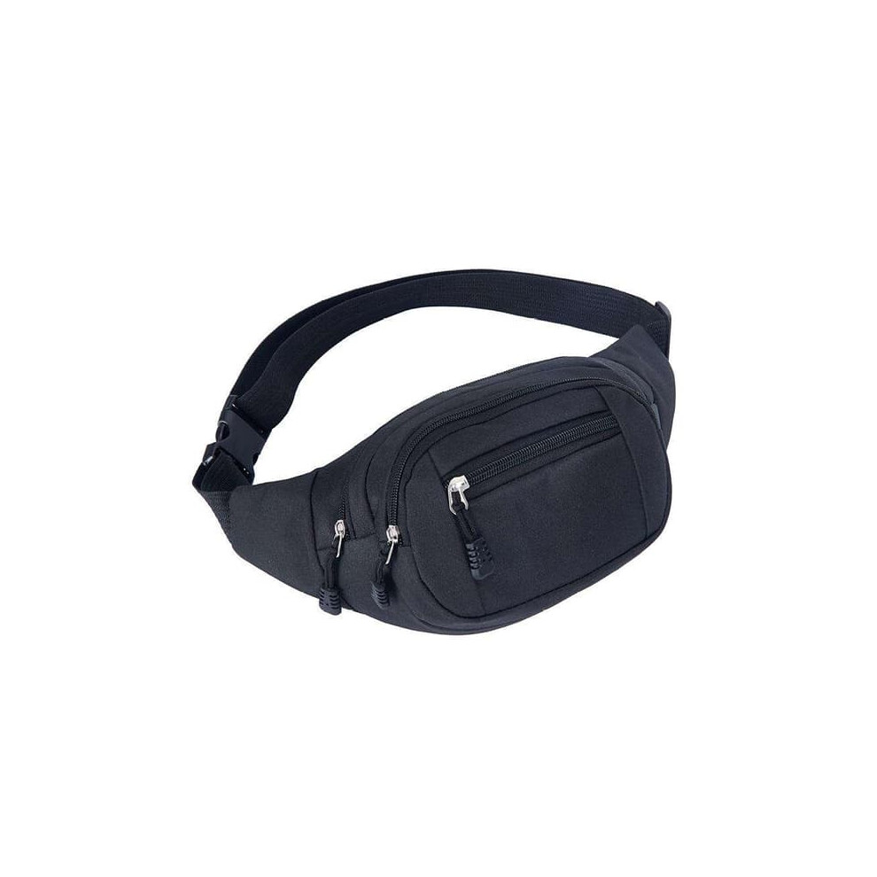 Waist Bag For Mobile Phone With Wallet Function Black 962125375831