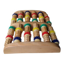 Wooden Foot Massage Roller