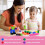 Link Cubes for Early Learning 100 pcs 2 cm 10 colors 5