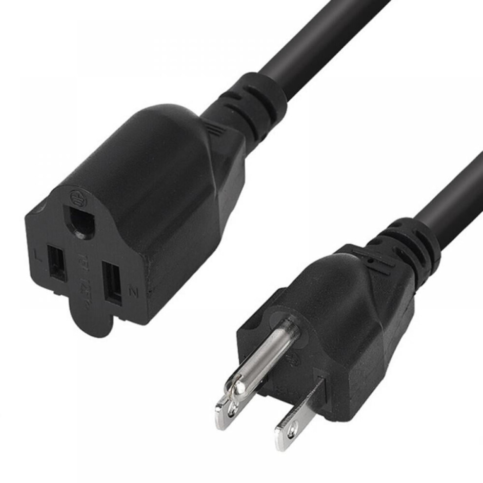 Power Extension Cord 18Awg 25 Ft Nema 5-15P To 5-15R 940684139811