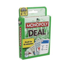 Monopoly Deal Card Game for 2-5 Players, Ages 8+