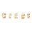 Fake Helix Piercing Gold Ear Cuff 5-pack 1