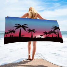 Toalha de praia de microfibra Cameland 76 cm x 152 cm, secagem rápida, sem areia, leve - ideal para piscina, camping, piquenique, ioga, academia e