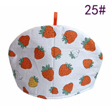 Cotton tea cozy for large teapot - insulated