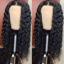 Lace Front Wig for Black Women Brazilian Virgin Hair Deep