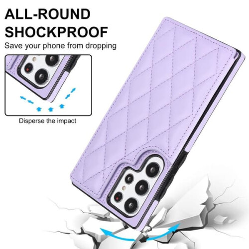 Samsung Galaxy S22 shockproof phone case full protection red 1