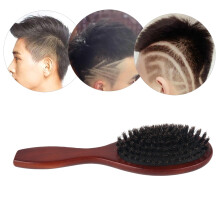 Boar Bristle Oval Hair Brush Natural Dual Bristle