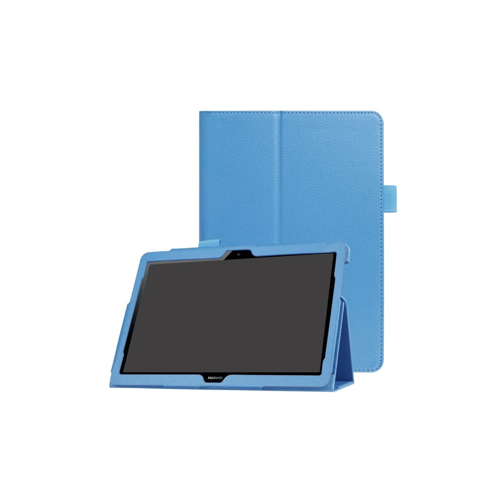 Huawei Mediapad T3 10 Litchi Leather Case Light Blue 962125370546