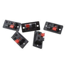 Push-In Jack Speaker Terminal Red Black 5 pcs