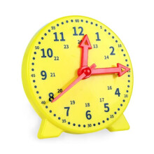 Educational Clock for Preschool Learning Hours Minutes