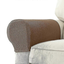 Stretchy Armrest Covers Spandex Jacquard 2 pcs