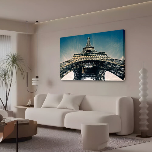 Eiffel Tower Canvas Poster 16x24 inch 2