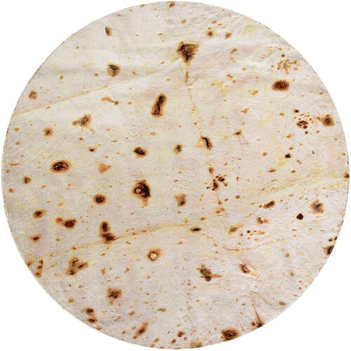 Burrito blanket double-sided wheat tortilla 150x200cm