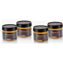 Beeswax furniture polish 4-pack for indoor and outdoor wood