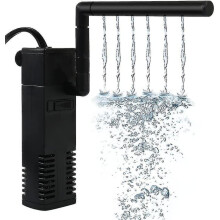 Aquarium Internal Filter with Adjustable Flow for 20–250L