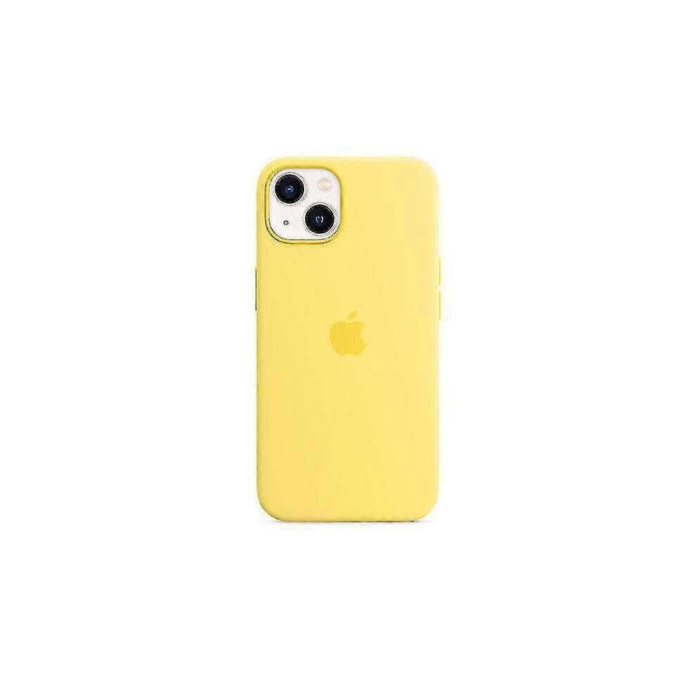 Silicone Magsafe Case For Iphone 13 Mini Lemon Zest 900223011602