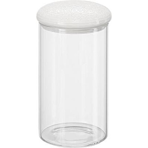 Coffee Jar Glass 1L White Cult Design