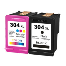 HP 304 XL ink cartridges replacement pack black and color